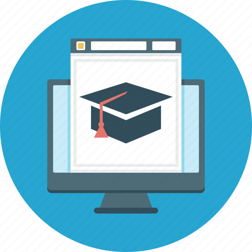 Education, online, learning, student cap, website icon - Download on Iconfinder