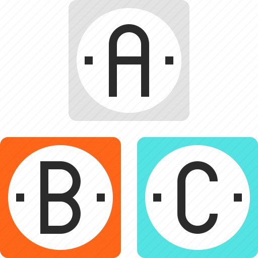 Abc, alphabet, basic, grade, knoledge, read, school icon - Download on Iconfinder