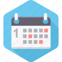 calculator, date, day, calendar, event, month, schedule