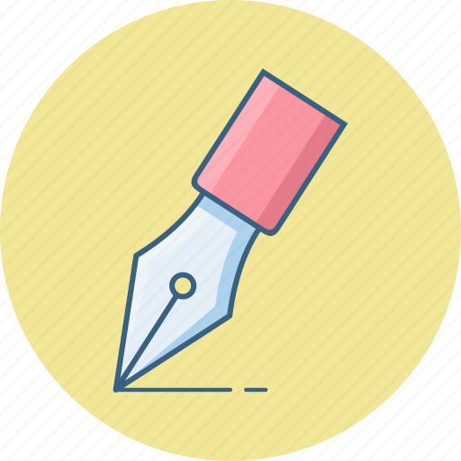 Nib, pen, write, draw, edit, pencil, writing icon - Download on Iconfinder