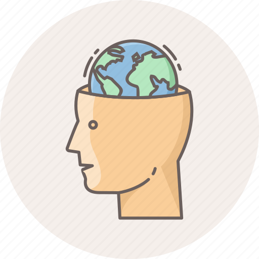 Brain, human, country, head, man, person, user icon - Download on Iconfinder
