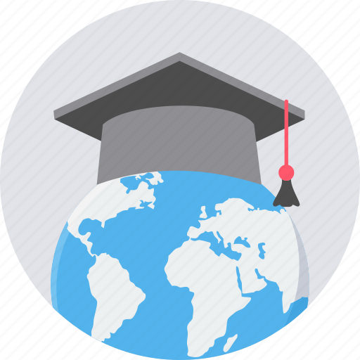 Abroad, graduate, graduation, study, university, knowledge, learning icon - Download on Iconfinder