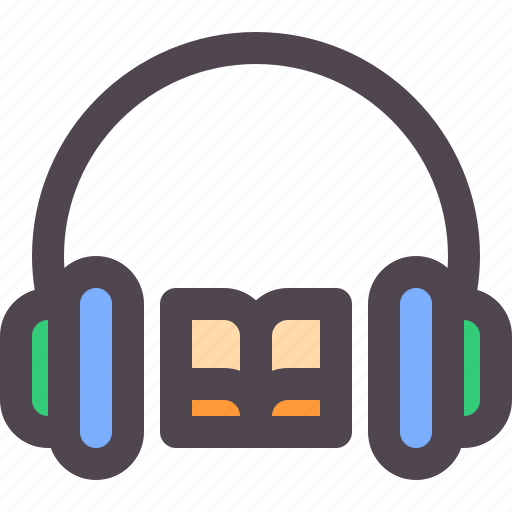 Audio, book, headphone, learn icon - Download on Iconfinder