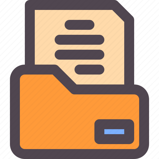 Document, folder, office icon - Download on Iconfinder