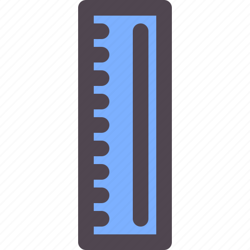 Length, long, ruler, school icon - Download on Iconfinder