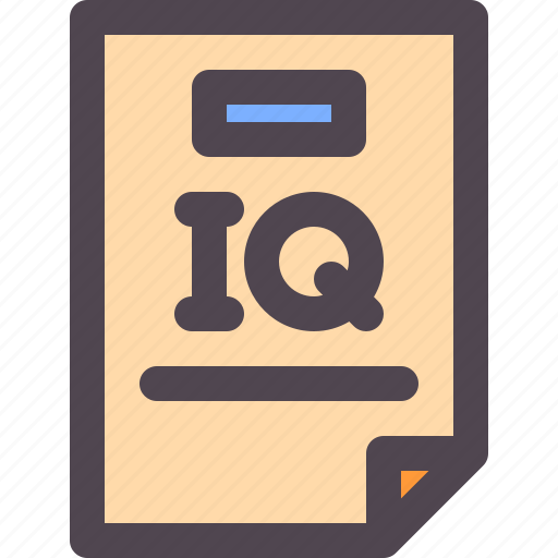 Intelligence, iq, score, test icon - Download on Iconfinder
