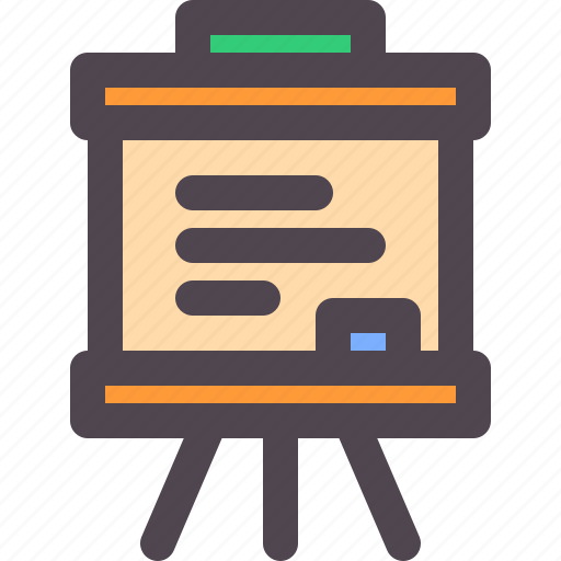 Board, education, school, whiteboard icon - Download on Iconfinder
