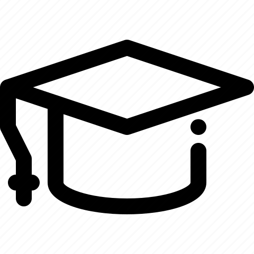 Education, graduation, hat, school icon - Download on Iconfinder