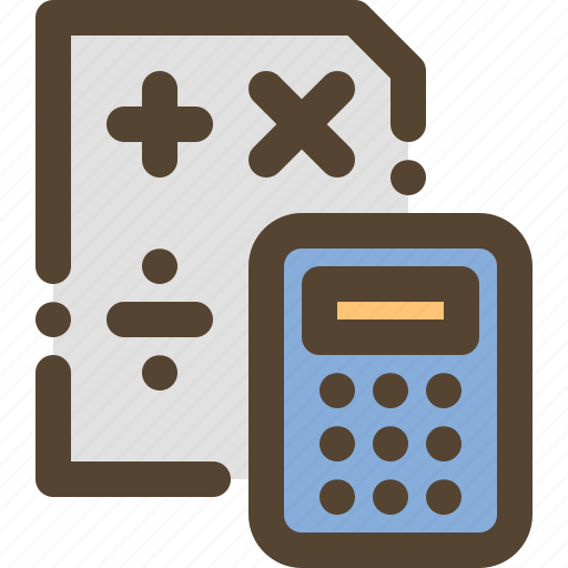 Calculator, count, math, school icon - Download on Iconfinder