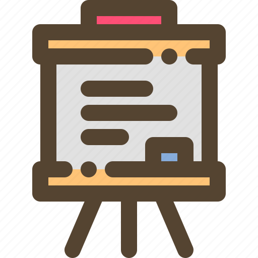 Board, education, school, whiteboard icon - Download on Iconfinder