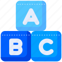 abc, alphabet, block, cubes