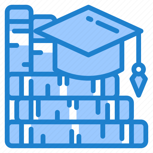 Degree, book, graduation, school, education icon - Download on Iconfinder