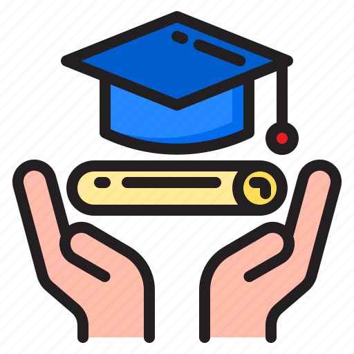 Degree, certificate, diphoma, school, education icon - Download on Iconfinder