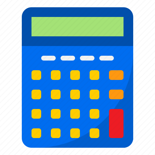 Calculrator, education, school, math, accoutting icon - Download on Iconfinder