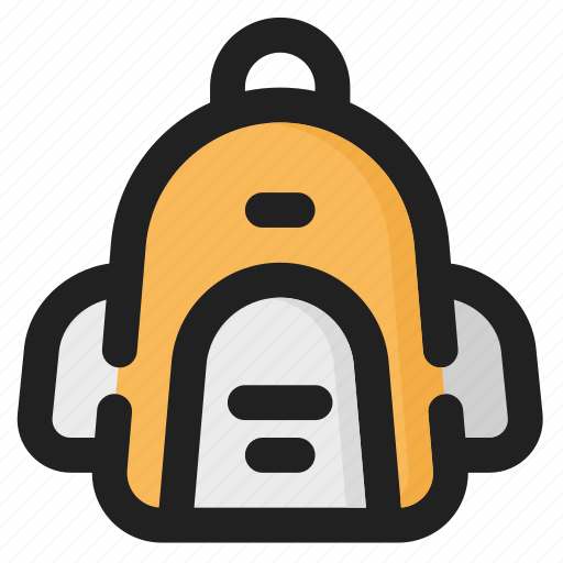 Backpack, bag, school, hiking, camping icon - Download on Iconfinder