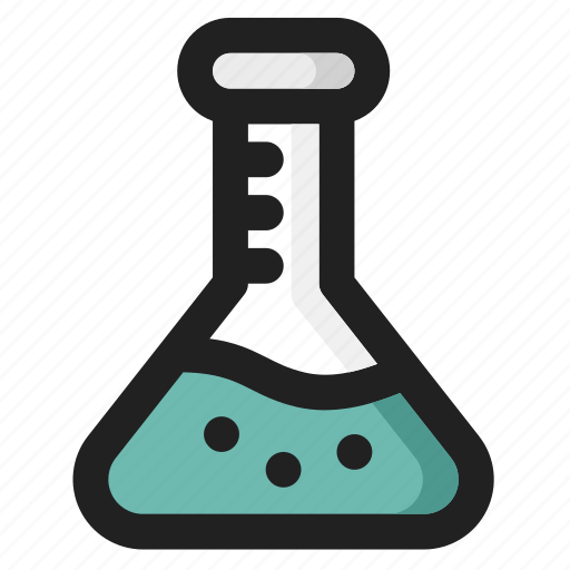 Erlenmeyer, flask, potion, beaker, science, lab, laboratory icon - Download on Iconfinder