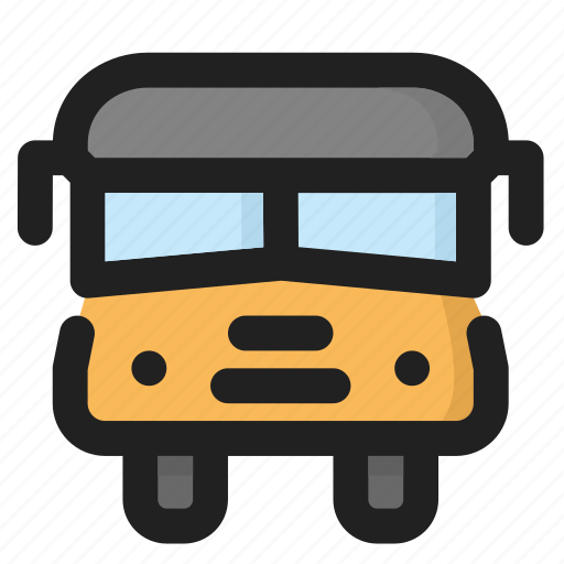 School, bus, schoolbus, transportation, vehicle icon - Download on Iconfinder