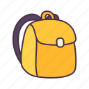 bag, education, school, stationery, student, study, travel