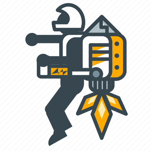 Education, flight, invention, jetpack, science icon - Download on Iconfinder