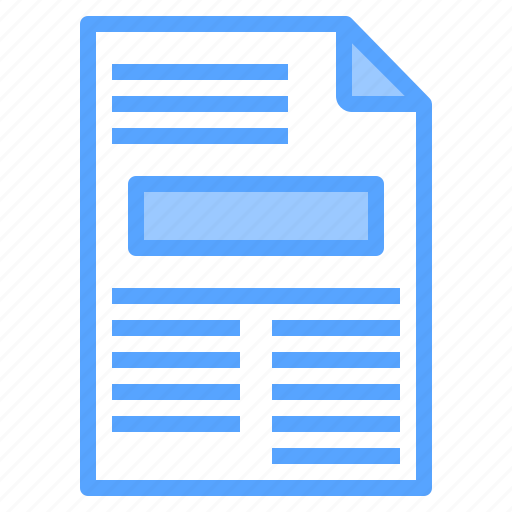 Document, learning, paper, report, search, study, text icon - Download on Iconfinder