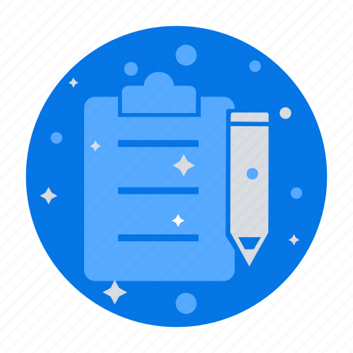 Exam, notepad, notes, paste, test, write icon - Download on Iconfinder