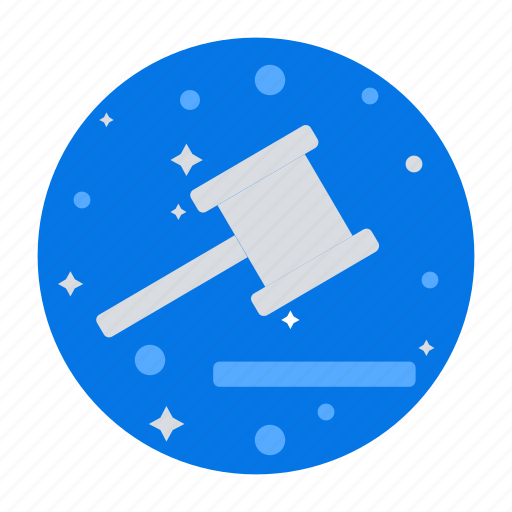Aution, court, hammer, judge, judgement, justice, law icon - Download on Iconfinder
