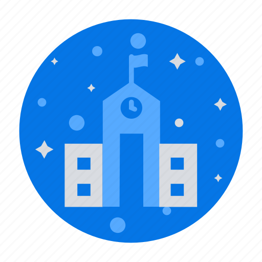 Building, education, institute, office, school building, university icon - Download on Iconfinder
