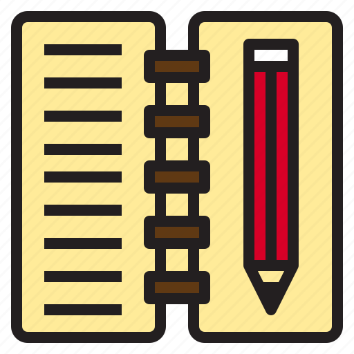 Learning, notebook, pencil, report, search, study, tool icon - Download on Iconfinder