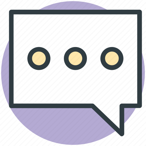 Bubble, chat, comments, communication, talk icon - Download on Iconfinder