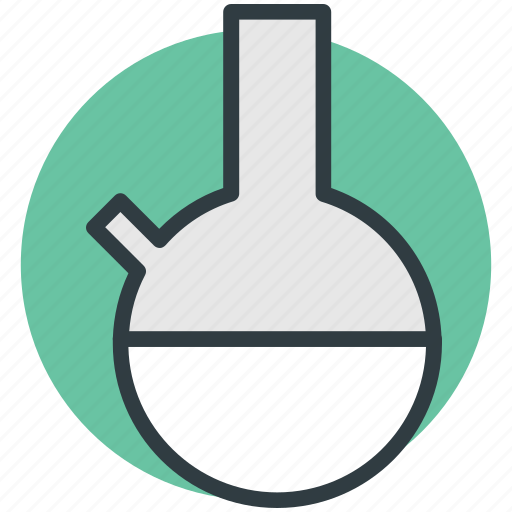 Conical flask, erlenmeyer flask, flask stand, lab equipment, lab flask icon - Download on Iconfinder