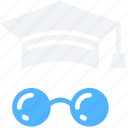 dark mode, degree, education, glasses, learn, smart 