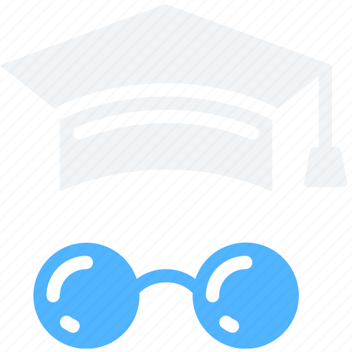 Dark mode, degree, education, glasses, learn, smart icon - Download on Iconfinder