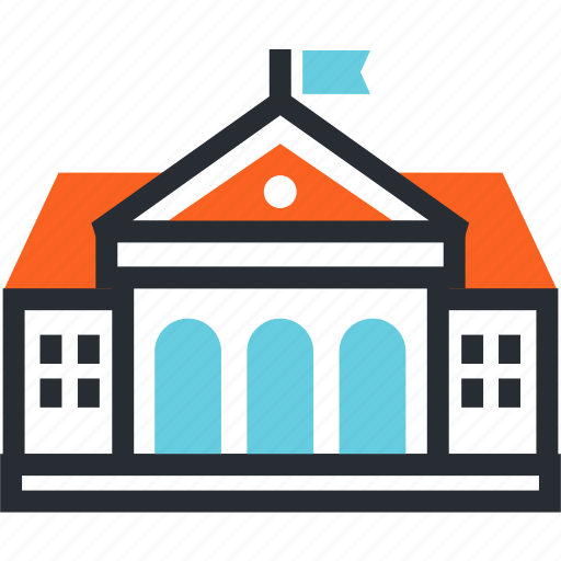 Building, college, education, knowledge, school, study, university icon - Download on Iconfinder