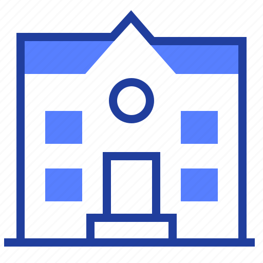 Building, education, house, school icon - Download on Iconfinder