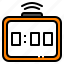 alarm, bell, clock, digital, time 