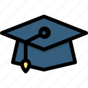 degree, education, graduation cap, hat, mortarboard, school, university