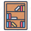 library, education, bookshelf, book, school 