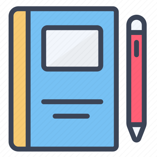 Notebook, office, textbook, school, education icon - Download on Iconfinder