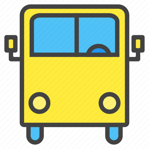 Bus, education, school, service, shuttle, transportation, vehicle icon - Download on Iconfinder