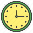 clock, education, recognize, school, study, time, wall