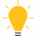 education, idea, innovation, lightbulb, think