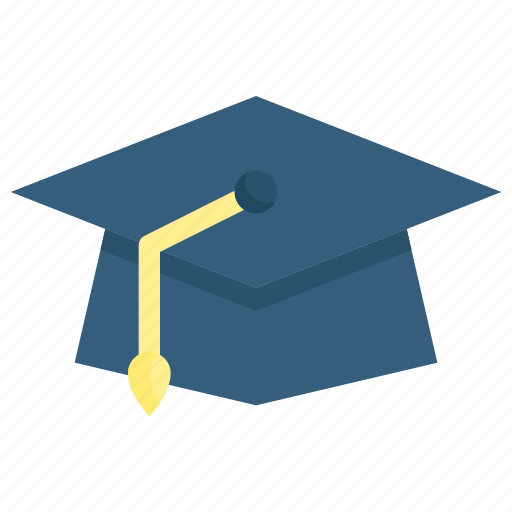 Degree, education, graduation cap, hat, mortarboard, school, university icon - Download on Iconfinder