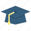 degree, education, graduation cap, hat, mortarboard, school, university 