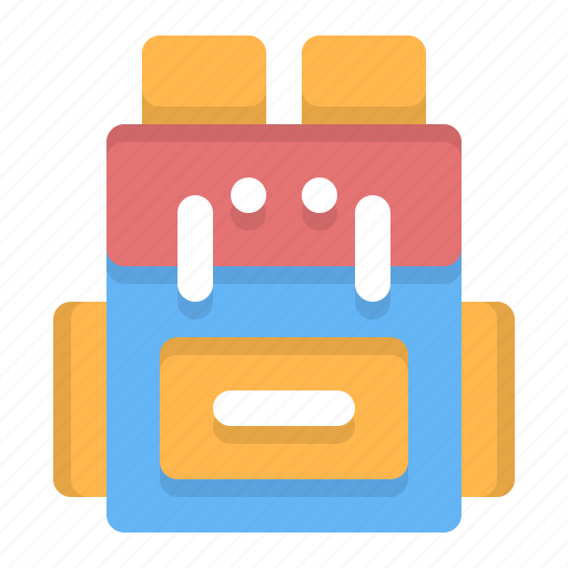 Backpack, bag, handbag, learning, school icon - Download on Iconfinder