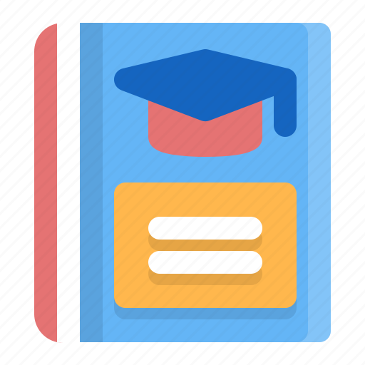 Books, education, elementary, notebook, primary, school, text icon - Download on Iconfinder