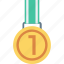 medal, star icon 