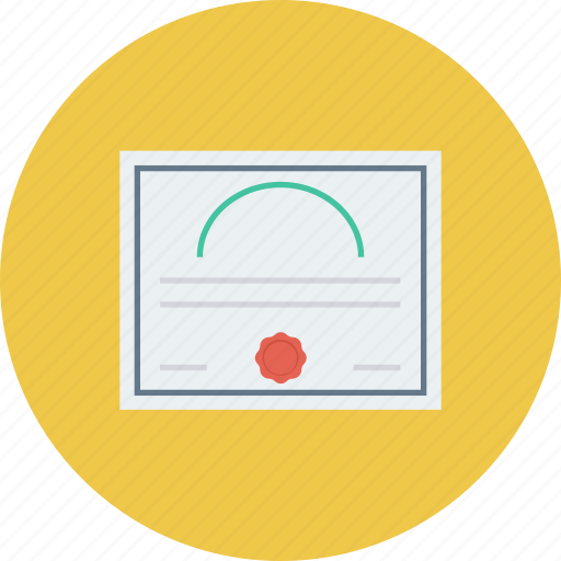 Certificate, diploma, license, patent icon icon - Download on Iconfinder