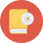 book, cd, cd with book, educational cd icon 