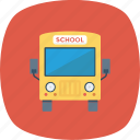bus, school bus, travel, vehicle icon