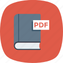 book, ebook, pdf, preview icon